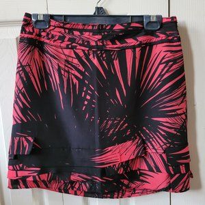 Unique Black and Red/Deep Pink Skirt - Size 4